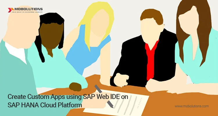Custom app on web ide