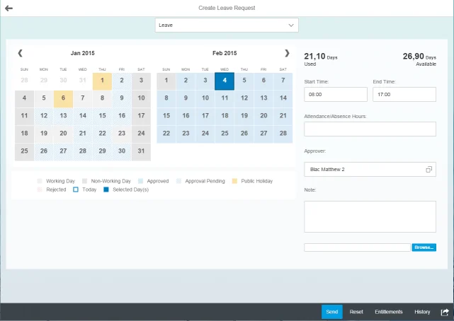 SAP-Fiori-My-Leave-Requests-App