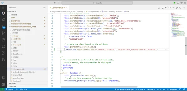 SAP UI5 Framework