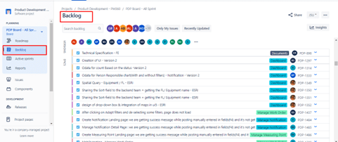 Sprint Backlog