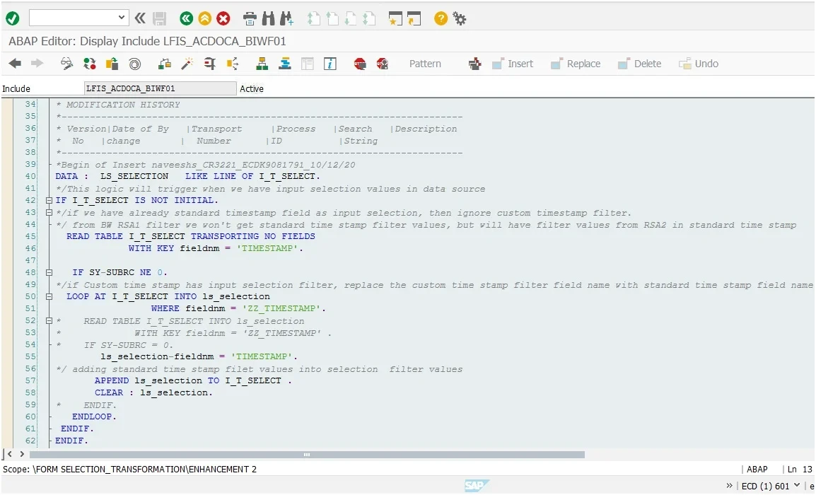 ABAP Editor