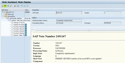 Note De-Implementation